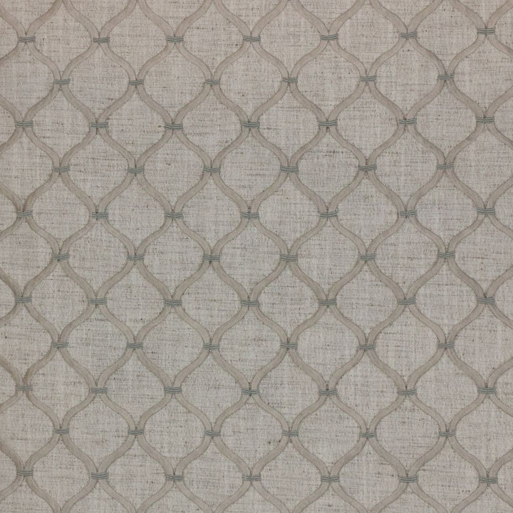 Romesco Trellis Titanium by RM CoCo Fabric 2018 Spring - Prive Collection 100% Polyester Embroidery 100% Polyester Base See Sample 0 Horizontal: 4.254.75 54  - Fabric Carolina -