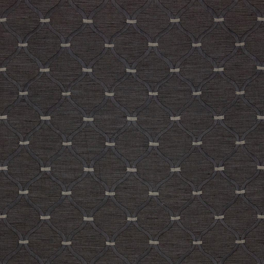 Romesco Trellis Walnut by RM CoCo Fabric