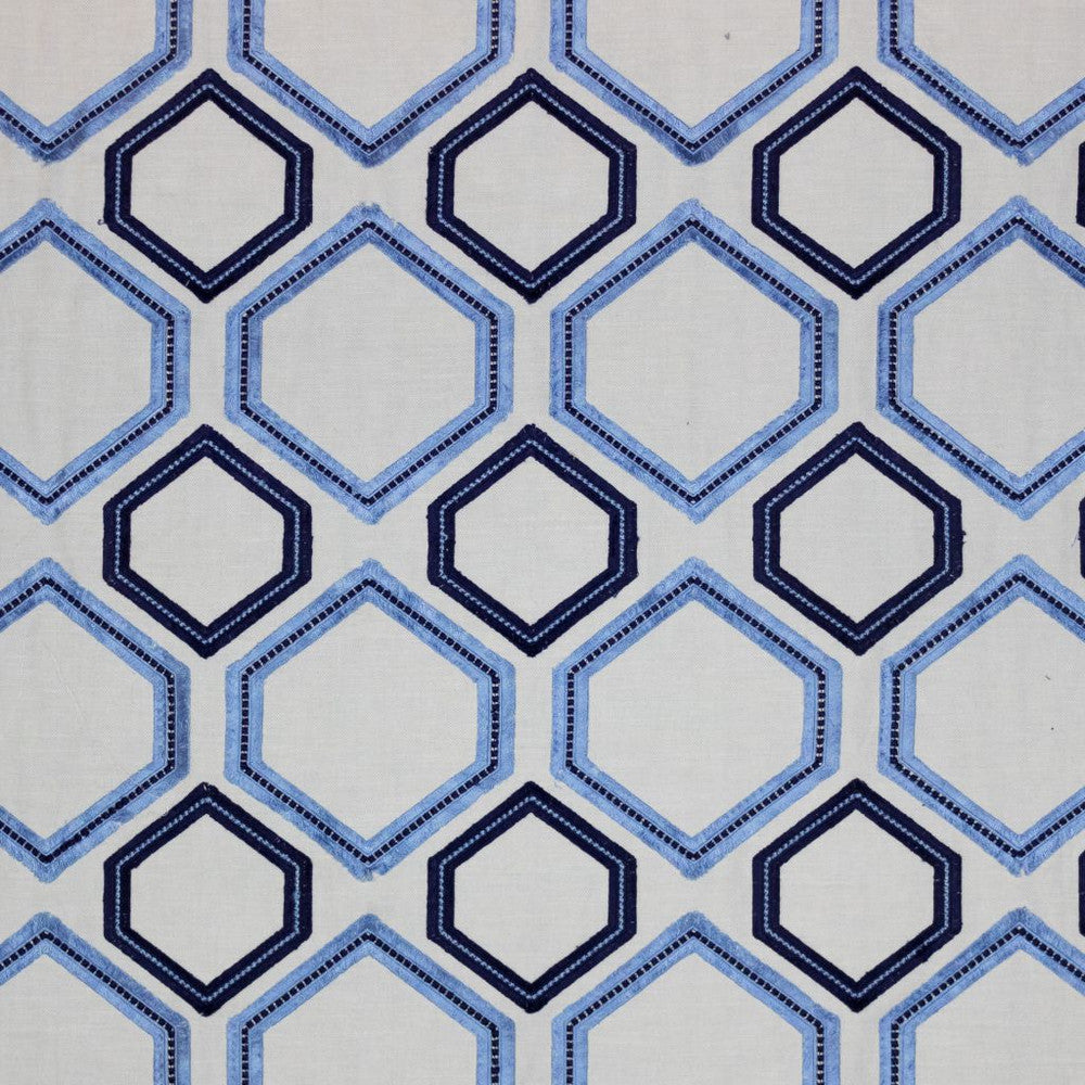 Fringe Benefits Admiral by RM CoCo Fabric 2018 Spring - Prive Collection 41% Cotton 35% Viscose 16% Linen 8% Polyester See Sample 0 Horizontal: 8.5 and Vertical: 9.25 54 - Fabric Carolina -