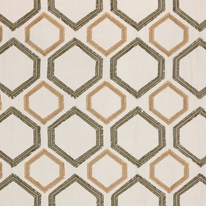 Fringe Benefits Bluestone by RM CoCo Fabric 2018 Spring - Prive Collection 41% Cotton 35% Viscose 16% Linen 8% Polyester See Sample 0 Horizontal: 8.5 and Vertical: 9.25 54 - Fabric Carolina -