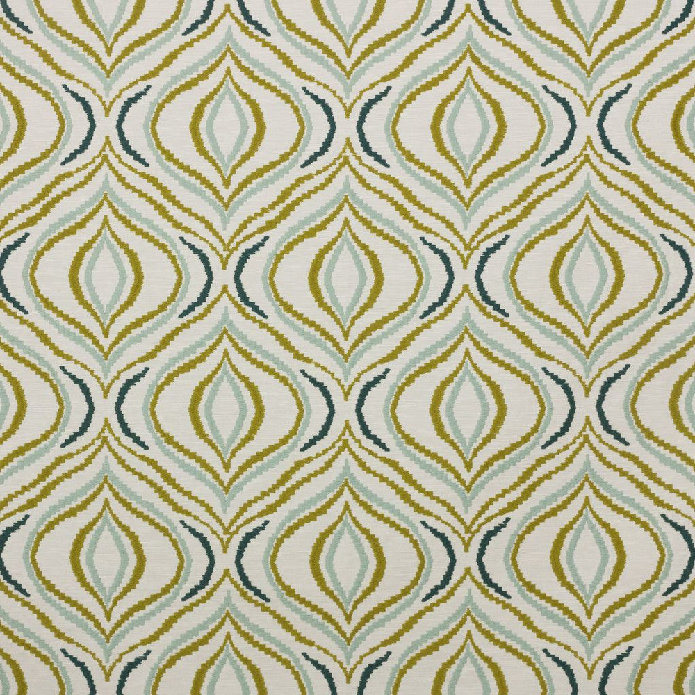 Tradewinds Blue Spruce by RM CoCo Fabric 2018 Spring - Prive Collection 40% Polyester 35% Cotton 25% Viscose Embroidery: 100% Cotton See Sample 0 Horizontal: 10.625 and Vertical: 16.25 57 - Fabric Carolina -