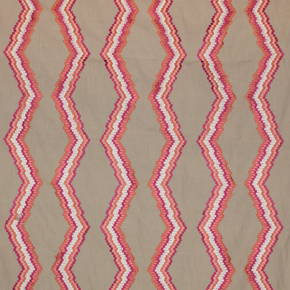 Tiberon Stripe Coral by RM CoCo Fabric