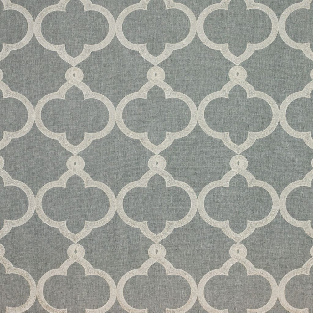 Kafu Trellis Sterling by RM CoCo Fabric 2018 Spring - Prive Collection 79% Polyester 21% Cotton Embroidery: 100% Viscose See Sample 0 Horizontal: 8.59 54  - Fabric Carolina -