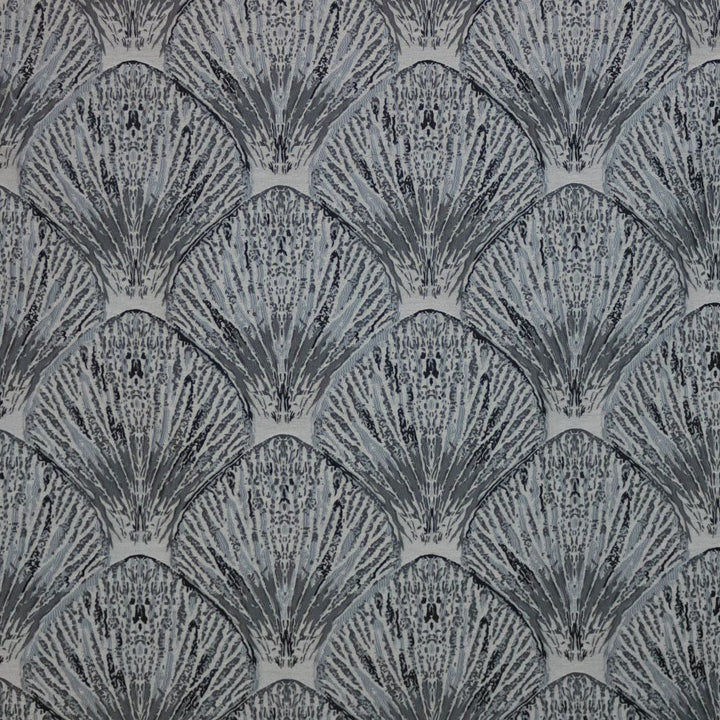 Coquille Pewter by RM CoCo Fabric 2018 Spring - Prive Collection 100% Cotton Embroidery 100% Viscose Base See Sample 0 Horizontal: 12.625 and Vertical: 10.625 54 - Fabric Carolina -