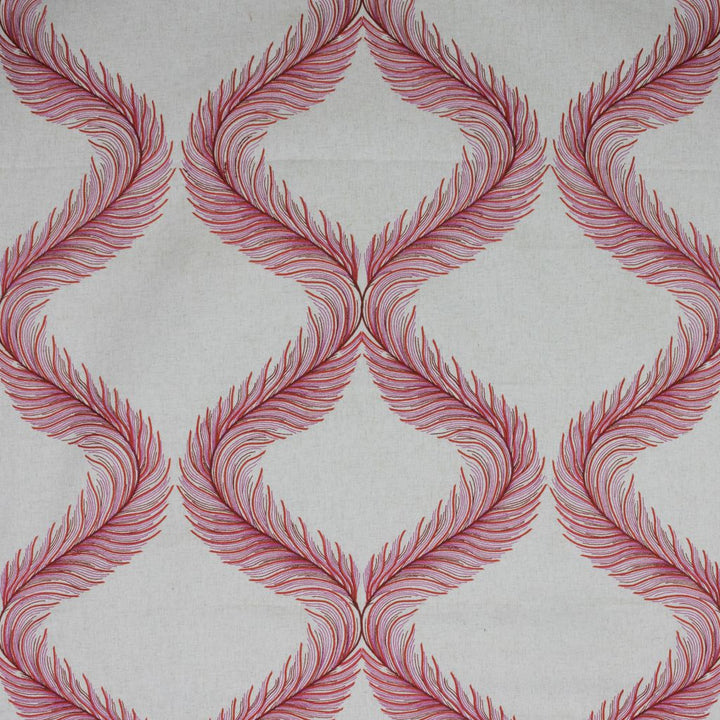 Nom de Plume Pomegranate by RM CoCo Fabric 2018 Spring - Prive Collection 80% Polyester 20% Linen Embroidery: 100% Polyester See Sample 0 Horizontal: 17.62515.375 59  - Fabric Carolina -