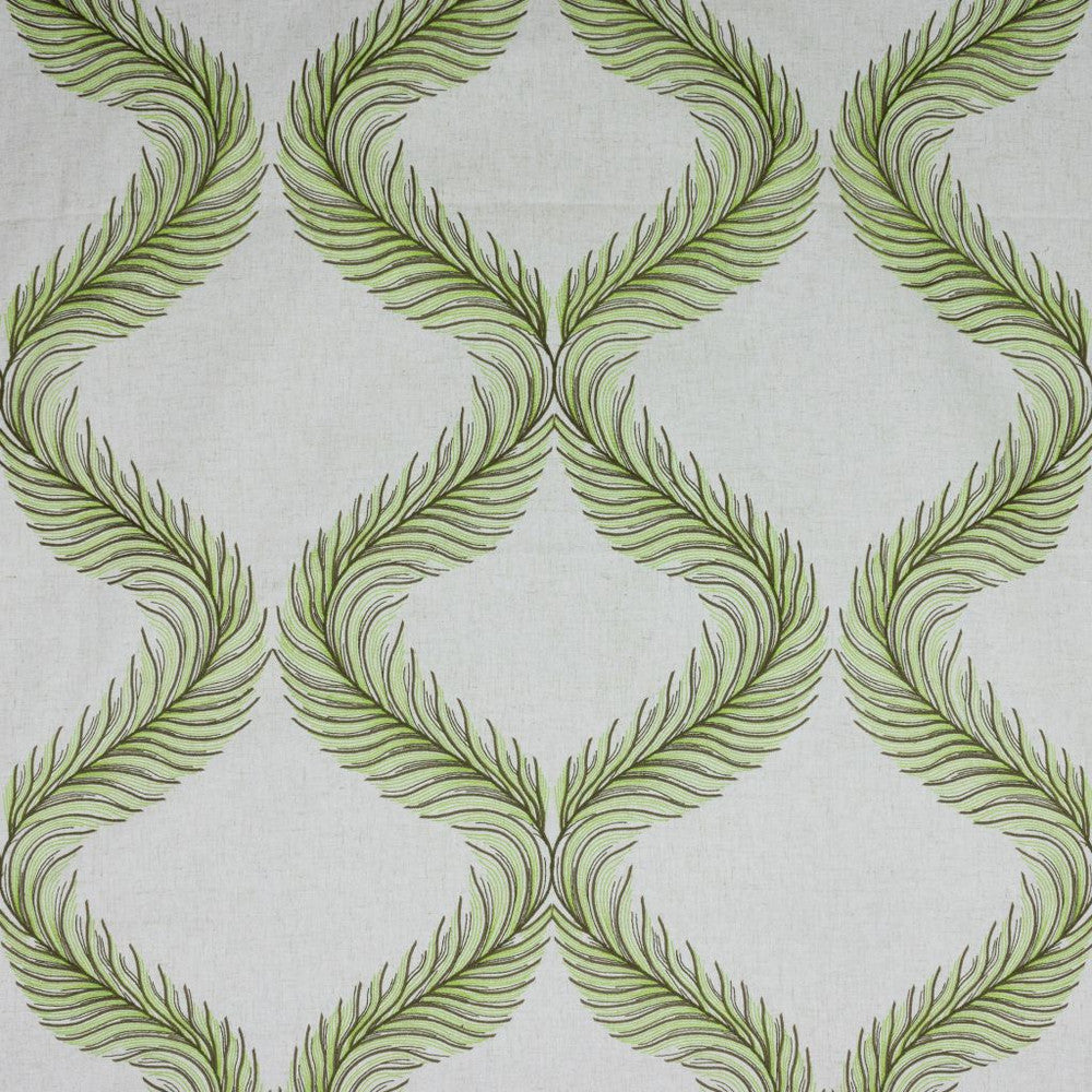 Nom de Plume Olive by RM CoCo Fabric 2018 Spring - Prive Collection 80% Polyester 20% Linen Embroidery: 100% Polyester See Sample 0 Horizontal: 17.62515.375 59  - Fabric Carolina -