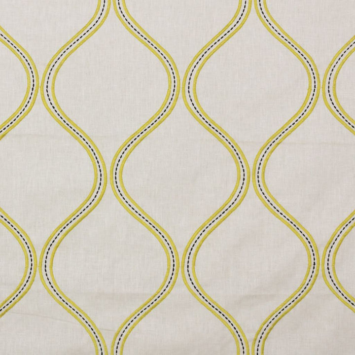 Stitchery Trellis Mustard Seed by RM CoCo Fabric