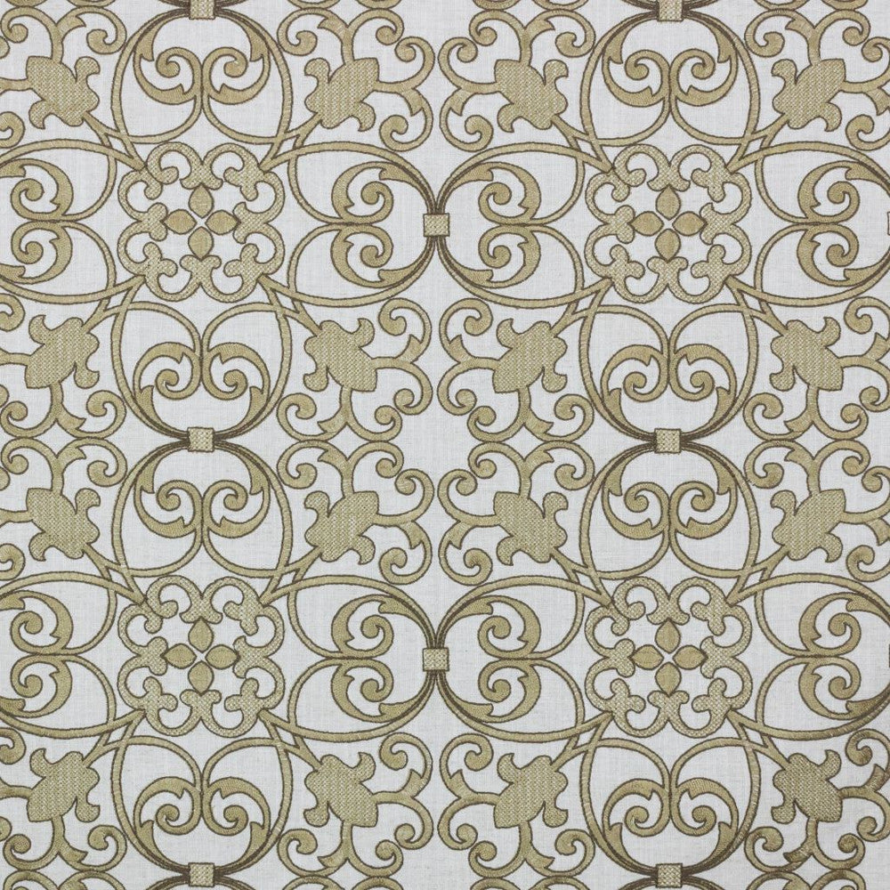 Bienville Butternut by RM CoCo Fabric 2018 Spring - Prive Collection 70% Viscose 30% Linen Embroidery: 74% Viscose 26% Cotton See Sample 0 Horizontal: 13.12512.125 56  - Fabric Carolina -