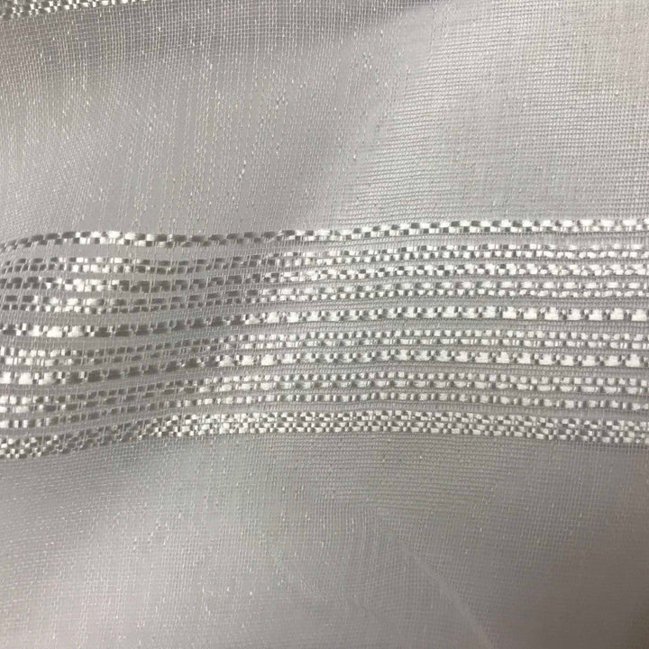 160 Sheers 028 by Europatex Designer Fabric 160 Sheers Collection 100% Polyester 2.40" 110.00 inches - Swanky Fabrics -