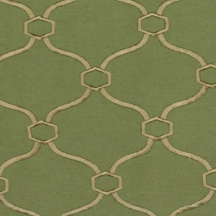 Picardie Trellis Fern by RM CoCo Fabric Finishing Touches Vol 10 32% Viscose 30% Polyester 26% Linen 12% Rayon See Sample 60000 Horizontal: 3.755 55  - Fabric Carolina -