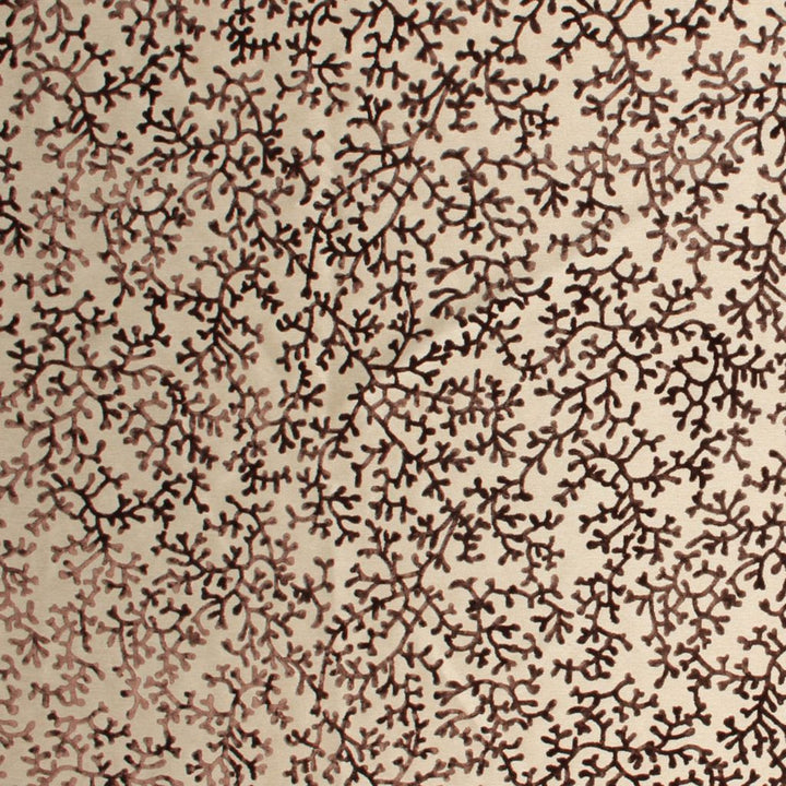 Coral Splendor Brown by RM CoCo Fabric
