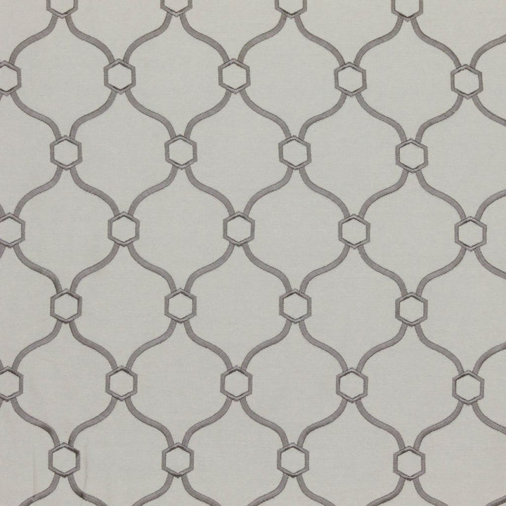 Picardie Trellis Grey by RM CoCo Fabric