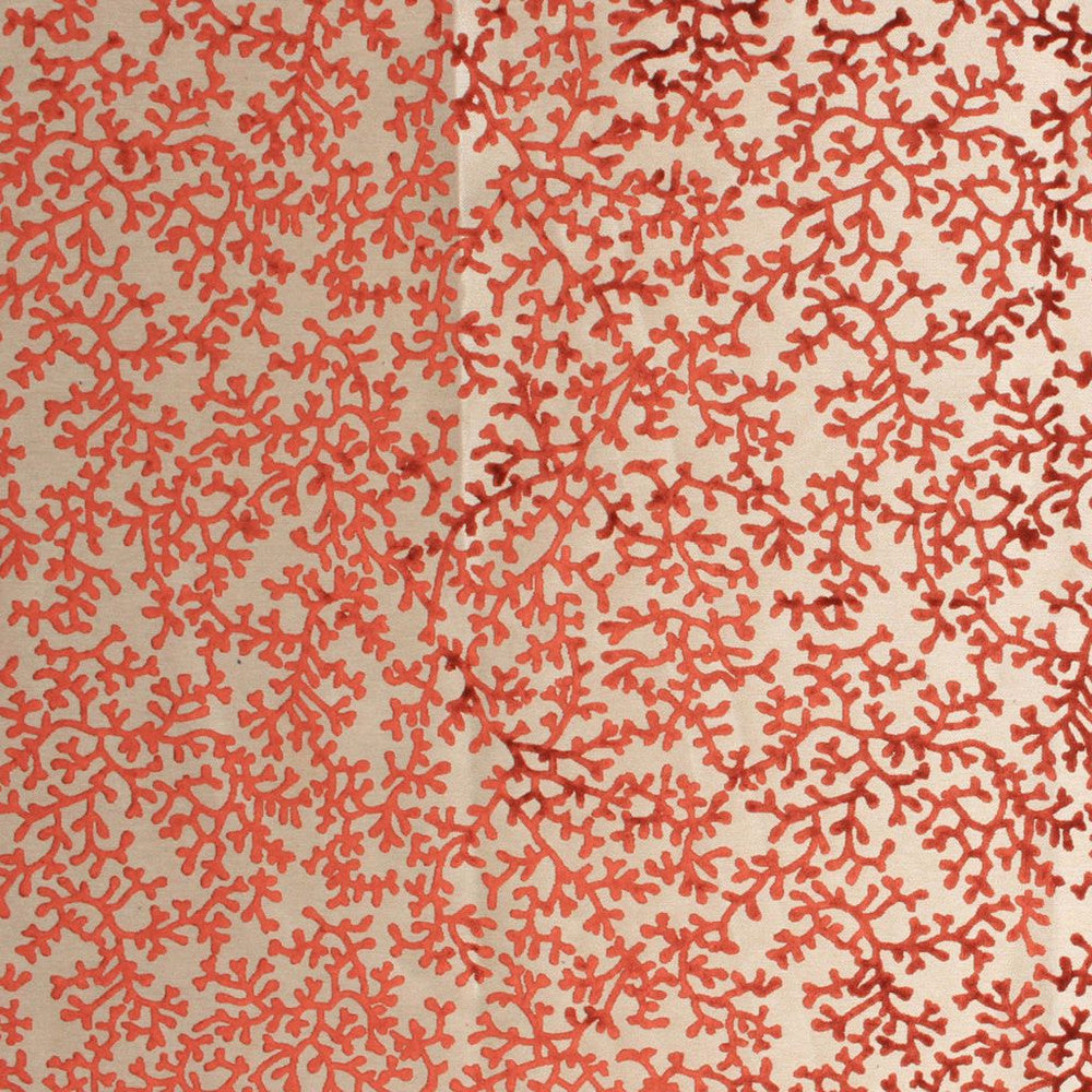 Coral Splendor Rust by RM CoCo Fabric