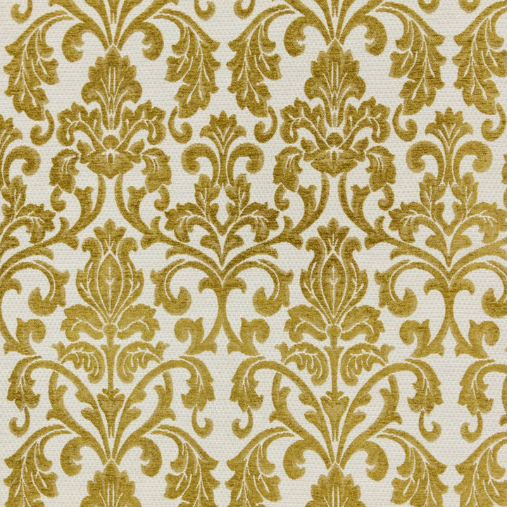Tivoli Damask Mustard by RM CoCo Fabric