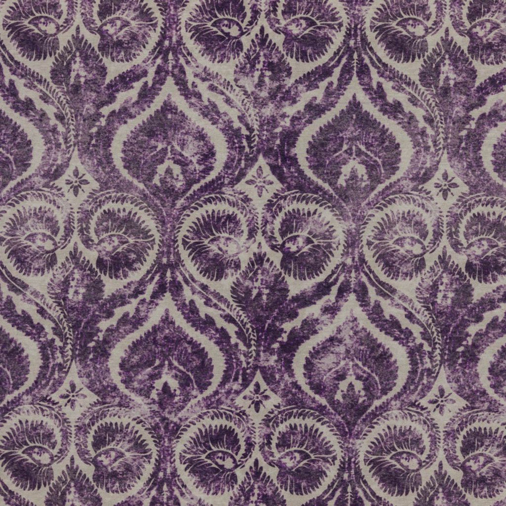 Brentwood Court Plum by RM CoCo Fabric Finishing Touches Vol 8 100% Polyester See Sample 0 Horizontal: 11.5 and Vertical: 13.5 55 - Fabric Carolina -