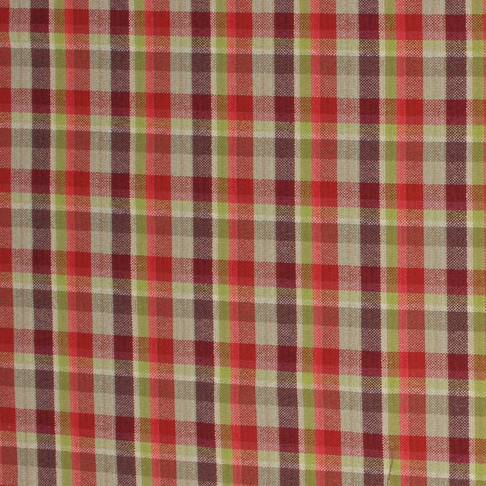 Jaunty Plaid Berry by RM CoCo Fabric