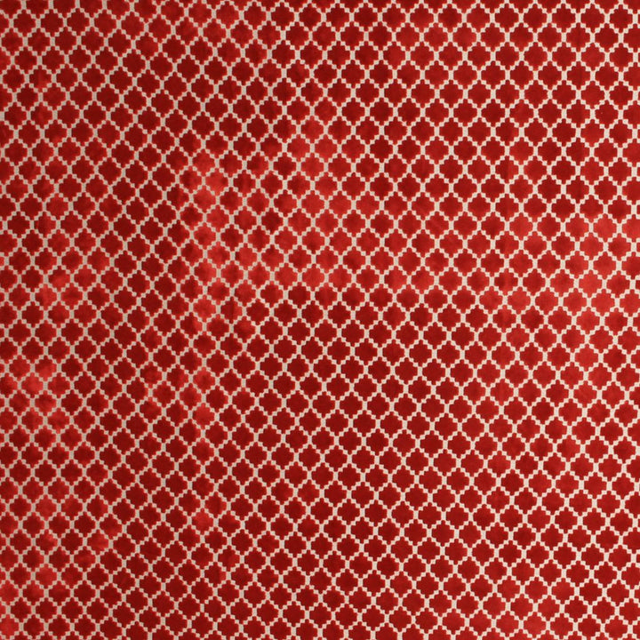 Pique Trellis Red by RM CoCo Fabric Finishing Touches Vol 8 57.1% Viscose 42.9% Polyester See Sample 24000 Horizontal: 1.251.57 55  - Fabric Carolina -