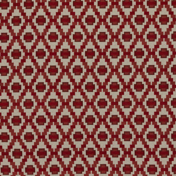 Step Up Trellis Cherry by RM CoCo Fabric Finishing Touches Vol 8 61% Polyester 39% Rayon See Sample 15000 Horizontal: 2.253 54  - Fabric Carolina -