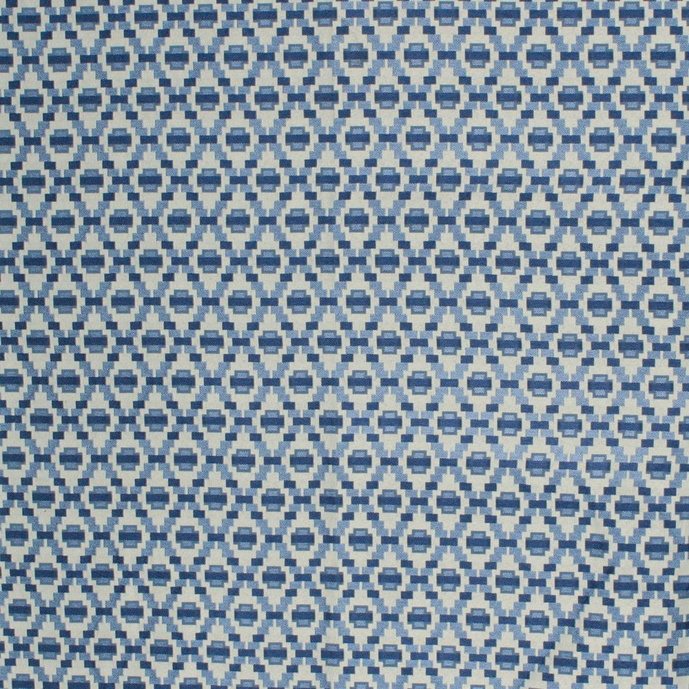 Step Up Trellis Delft by RM CoCo Fabric Finishing Touches Vol 9 61% Polyester 39% Rayon See Sample 15000 Horizontal: 2.25 and Vertical: 3 54 - Fabric Carolina -