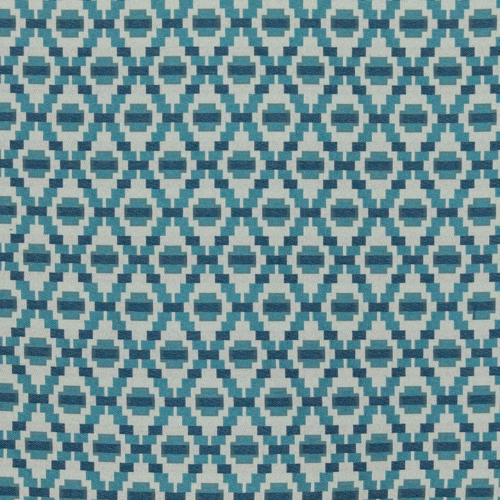 Step Up Trellis Blue Sky by RM CoCo Fabric Finishing Touches Vol 9 61% Polyester 39% Rayon See Sample 15000 Horizontal: 2.25 and Vertical: 3 54 - Fabric Carolina -
