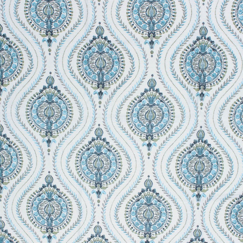 Domani Teal by RM CoCo Fabric