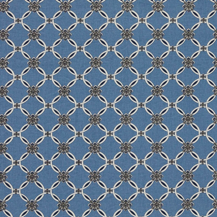Intertwined Indigo by RM CoCo Fabric