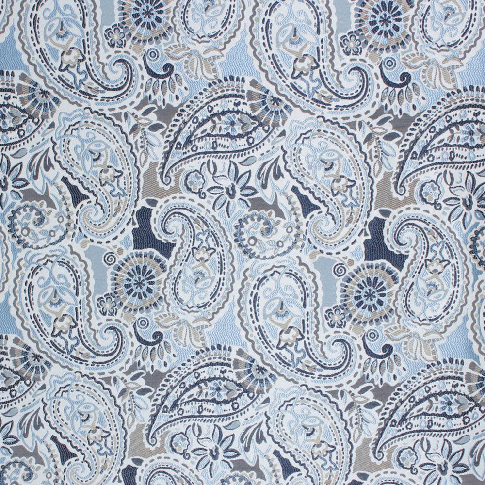 Vichey Indigo by RM CoCo Fabric Inspired Living Vol 10 100% Polyester See Sample 9000 Horizontal: 14.7516.5 58  - Fabric Carolina -