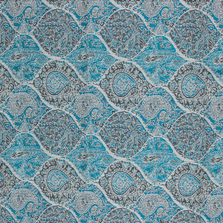 Bridlewood Paisley Teal by RM CoCo Fabric
