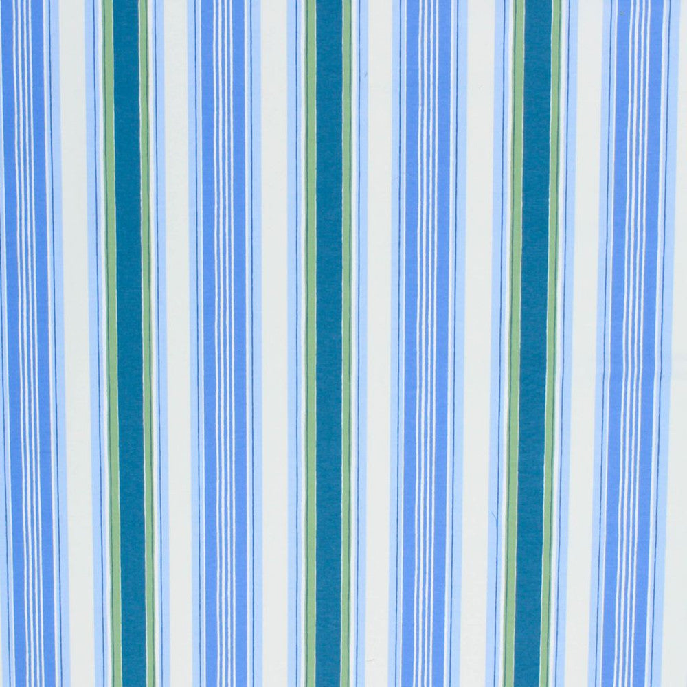 Le Cirque Stripe Bluebell by RM CoCo Fabric Inspired Living Vol 11 50% Cotton 50% Polyester See Sample 0 Horizontal: 90 55  - Fabric Carolina -