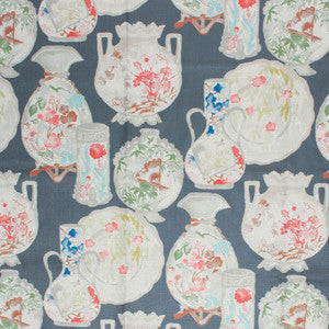China Obsession Truffle by RM CoCo Fabric