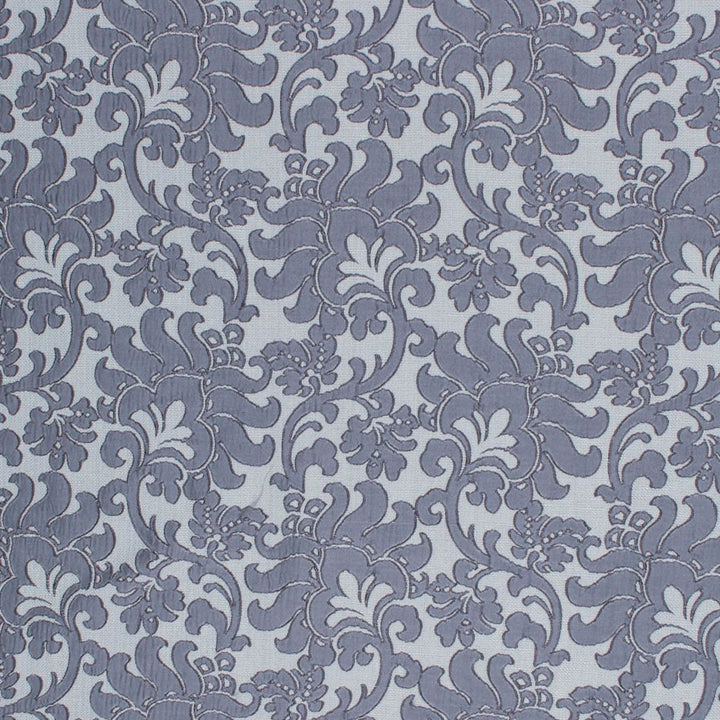 Wentworth Damask Gray by RM CoCo Fabric Inspired Living Vol 12 55% Polyester 45% Viscose See Sample 0 Horizontal: 14 and Vertical: 14.75 55 - Fabric Carolina -