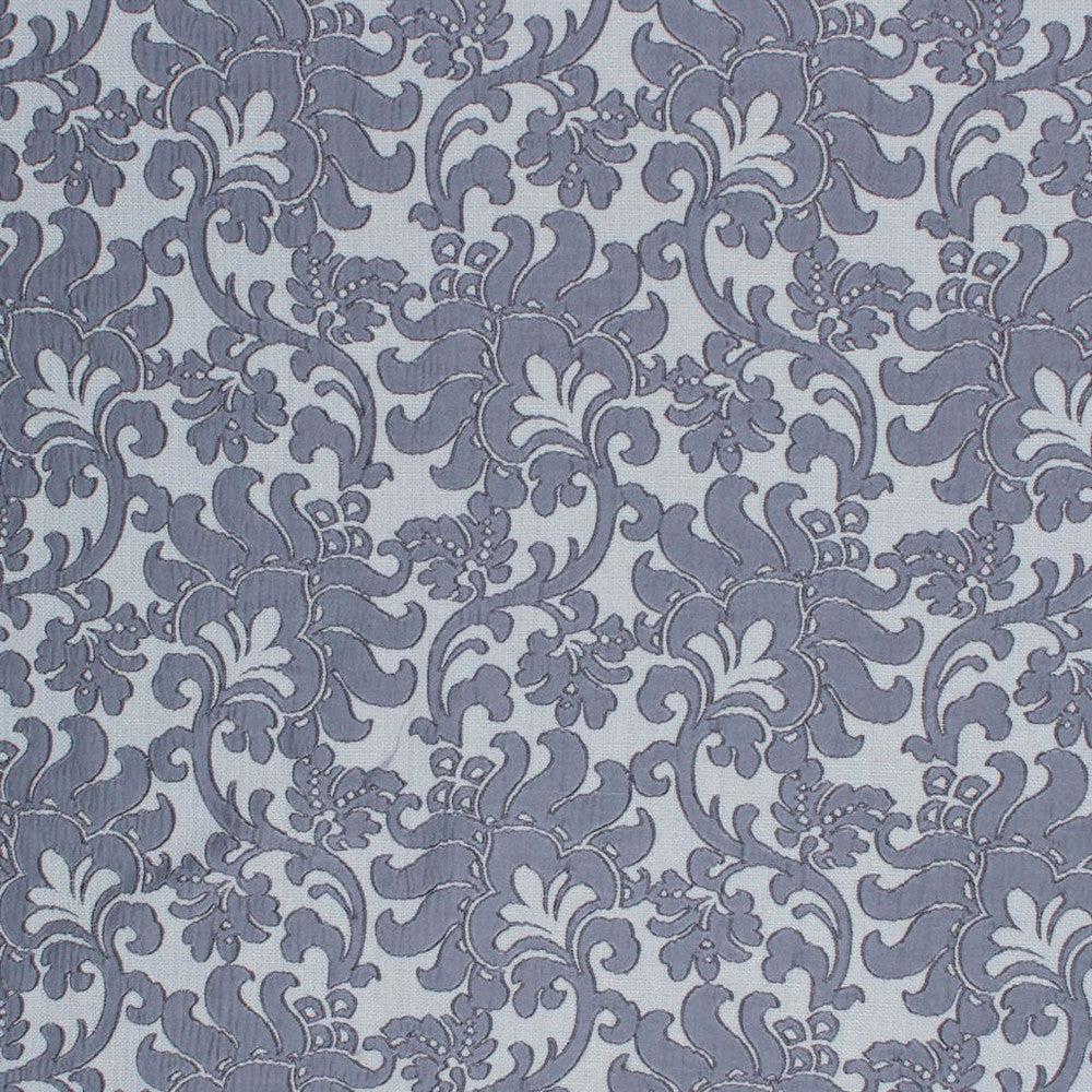 Wentworth Damask Gray by RM CoCo Fabric