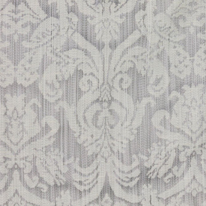 Delacroix Damask Silver by RM CoCo Fabric Inspired Living Vol 7 50% Polyester 50% Rayon See Sample 21000 Horizontal: 13.5 and Vertical: 19.75 54 - Fabric Carolina -