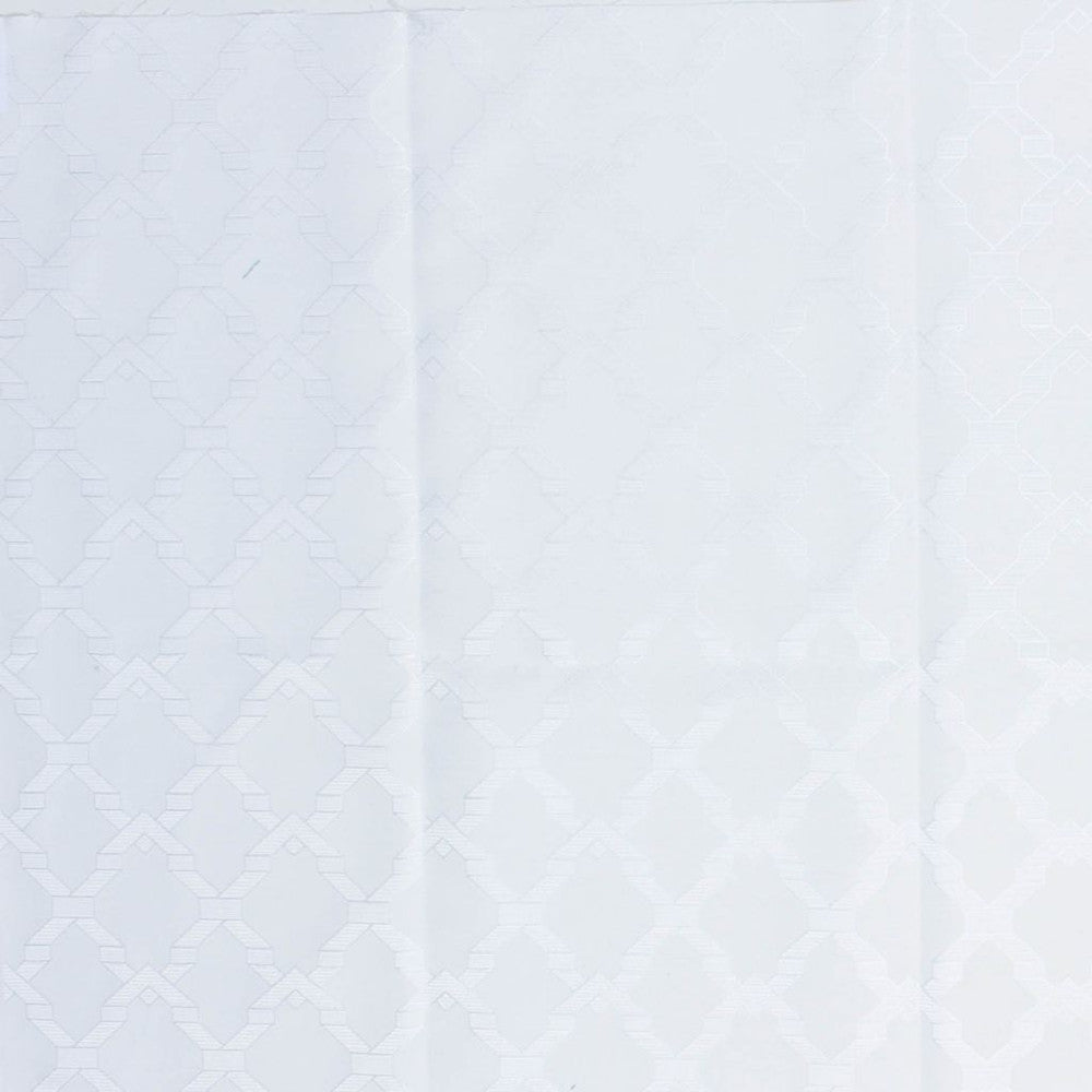 Caravan Trellis White by RM CoCo Fabric Inspired Living Vol 7 67% Polyester 33% Cotton See Sample 50000 Horizontal: 4.55 55  - Fabric Carolina -