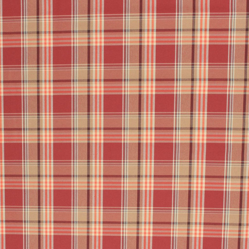 Astaire Plaid Pumpkin Spice by RM CoCo Fabric