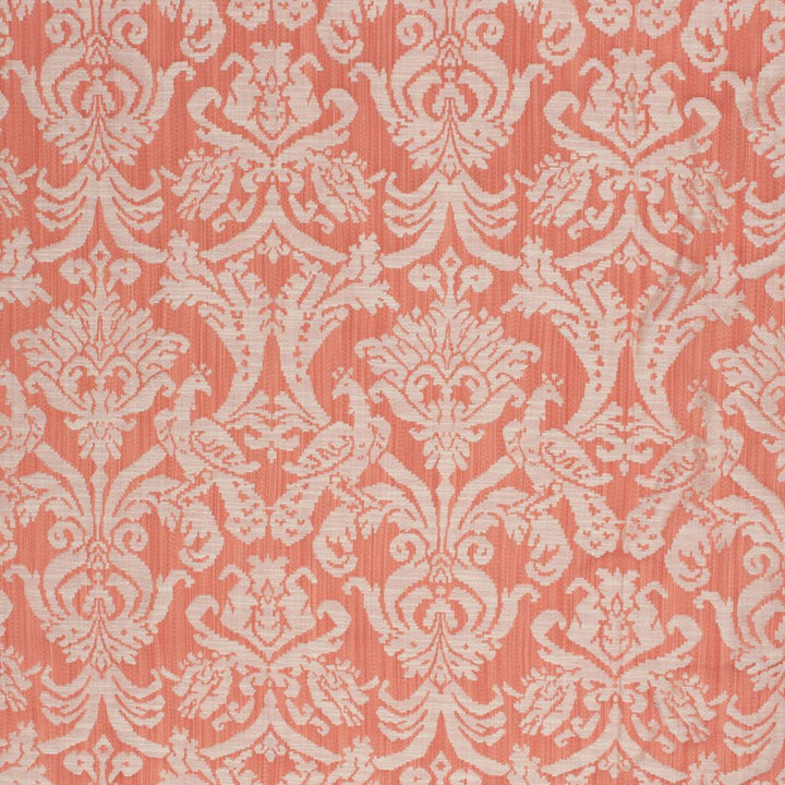 Delacroix Damask Nectarine by RM CoCo Fabric Inspired Living Vol 8 50% Polyester 50% Rayon See Sample 21000 Horizontal: 3.519.5 54  - Fabric Carolina -
