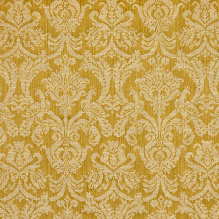 Delacroix Damask Gold by RM CoCo Fabric Inspired Living Vol 8 50% Polyester 50% Rayon See Sample 21000 Horizontal: 3.519.5 54  - Fabric Carolina -