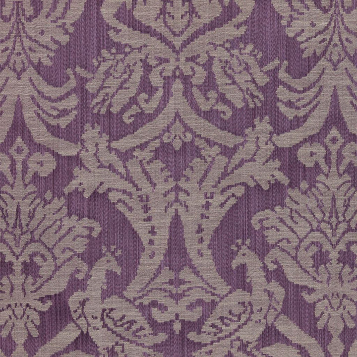 Delacroix Damask Violet by RM CoCo Fabric Inspired Living Vol 9 50% Polyester 50% Rayon See Sample 21000 Horizontal: 3.519.5 54  - Fabric Carolina -