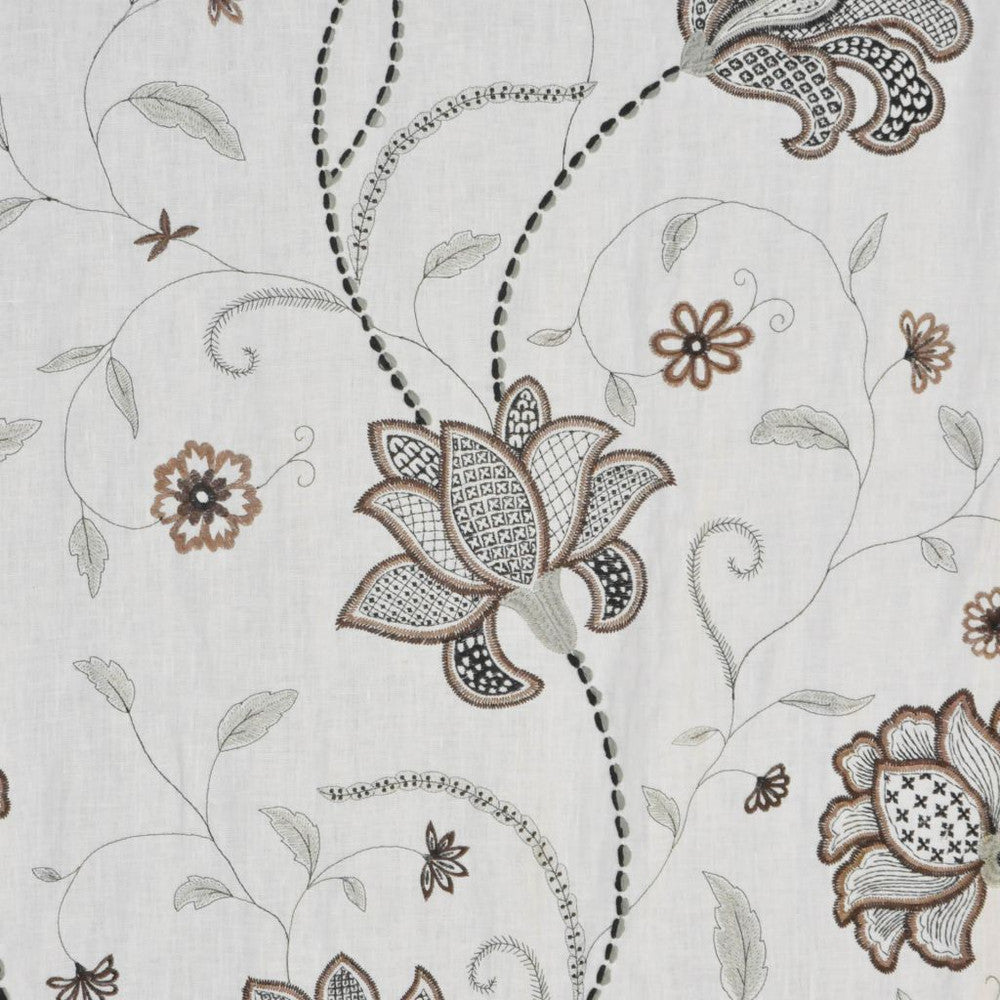 46SR S63 by RM CoCo Fabric Luxe prior to 5/1/2017 74% Linen 19% Viscose 7% Spun Polyester See Sample 0 Horizontal: 25.59 and Vertical: 31.49 54 - Fabric Carolina -
