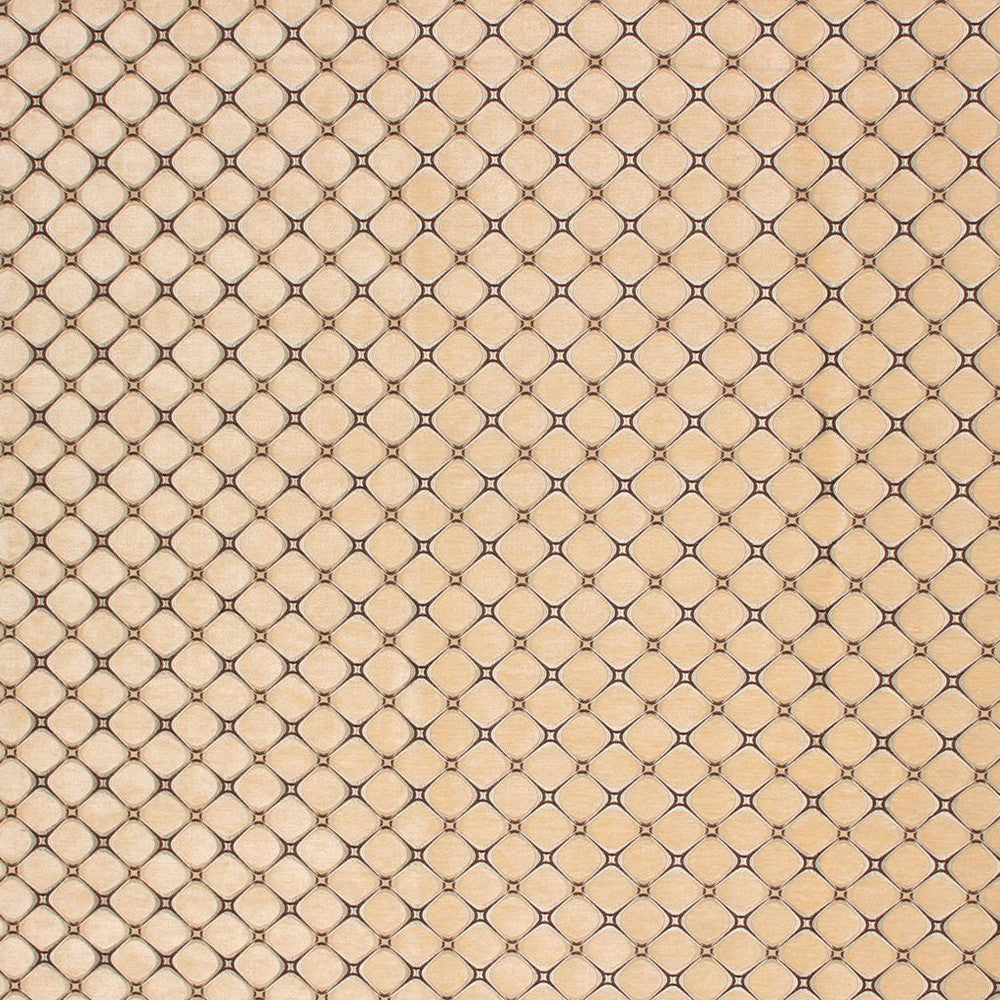 Gisele Trellis Parchment by RM CoCo Fabric Prive Vol 1 52% Viscose 36% Polyester 12% Cotton See Sample 0 Horizontal: 2.252.2 56  - Fabric Carolina -