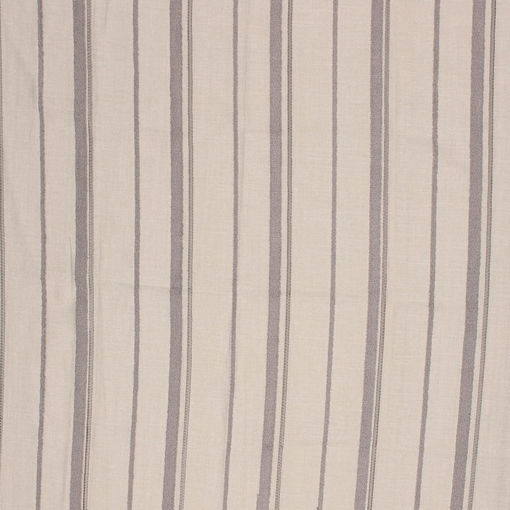 Stockton Stripe Pewter by RM CoCo Fabric Prive Vol 1 37% Cotton 25% Linen 19% Polyester See Sample 0 Horizontal: 18.88 and Vertical: 0 54 - Fabric Carolina -
