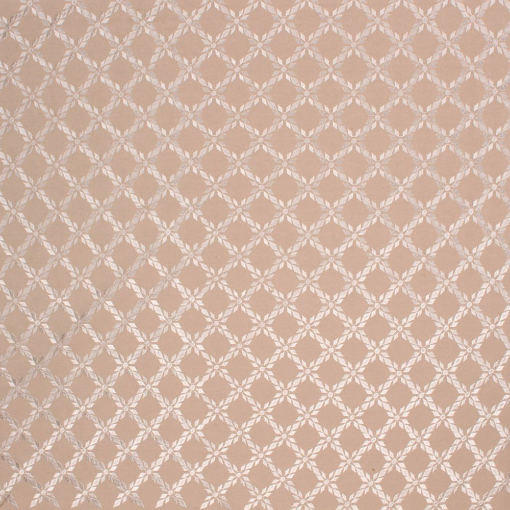 Mosaic Trellis Linen by RM CoCo Fabric