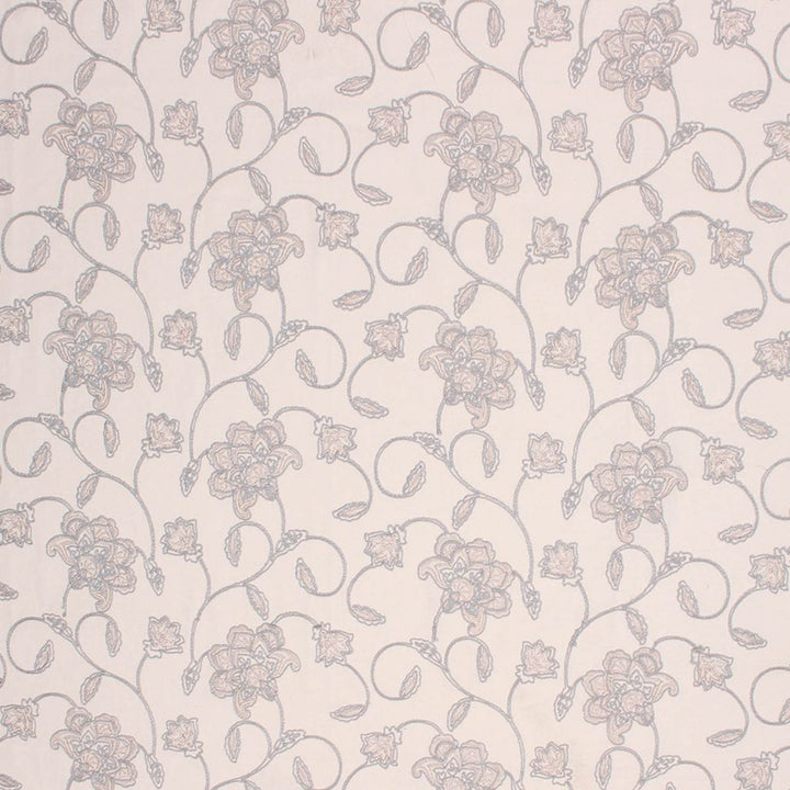 Joie de vivre Pewter by RM CoCo Fabric Prive Vol 1 73% Polyester 27% Cotton See Sample 0 Horizontal: 17 and Vertical: 9.45 54 - Fabric Carolina -