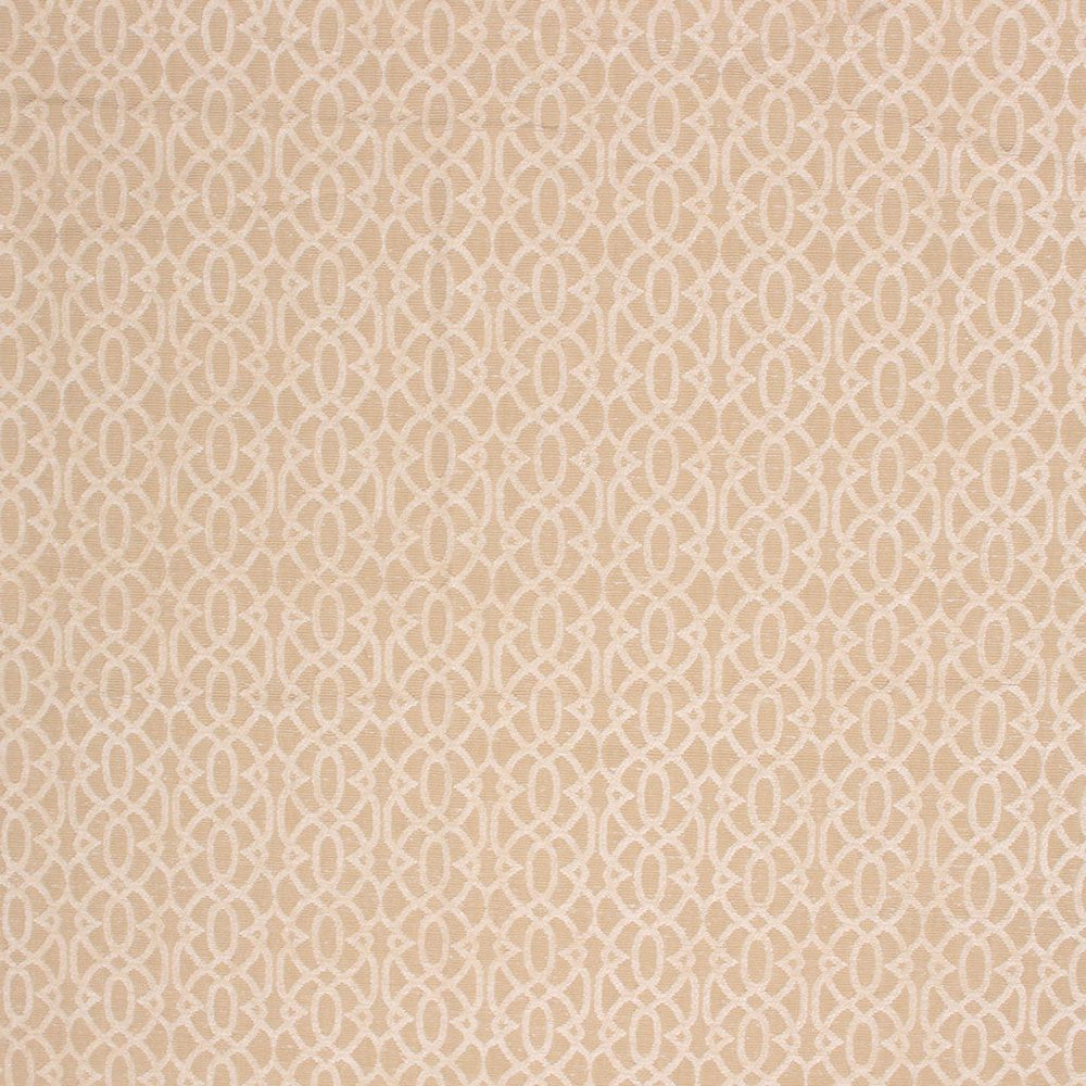 Rapallo Trellis White Chocolate by RM CoCo Fabric