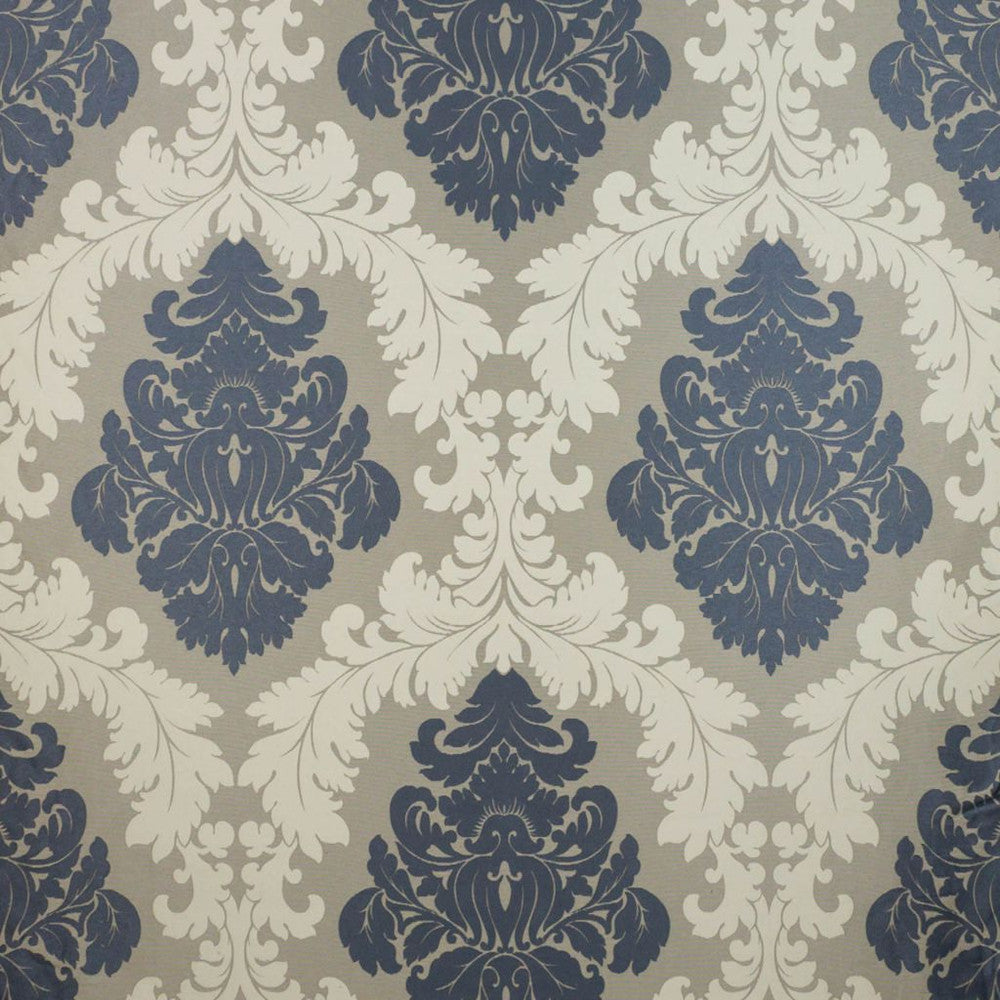 Borghese Damask Platinum by RM CoCo Fabric