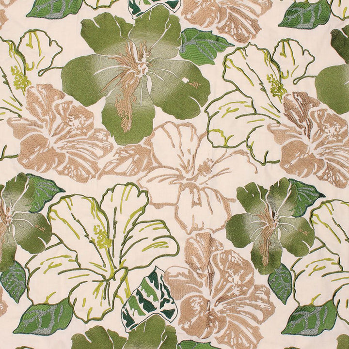 Floral Splendor Emerald by RM CoCo Fabric