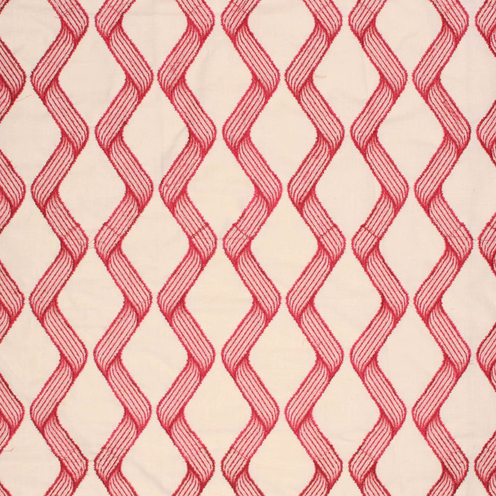 On the Fringe Fuchsia by RM CoCo Fabric 2017 Spring Luxe Collection 58% Cotton 42% Polyester See Sample 0 Horizontal: 8.46 and Vertical: 7.87 54 - Fabric Carolina -