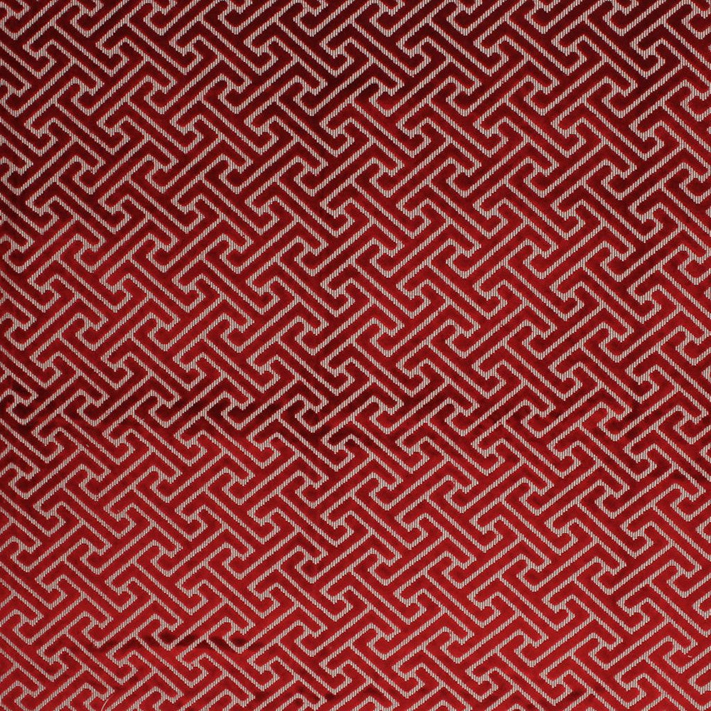 Royal Fret Ruby by RM CoCo Fabric
