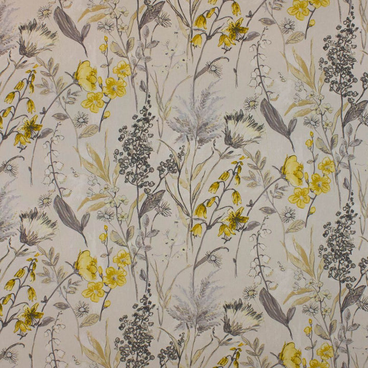 Flower Show Buttercup by RM CoCo Fabric Prive Vol 2 55% Linen 45% Viscose See Sample 0 Horizontal: 52 and Vertical: 25 52 - Fabric Carolina -