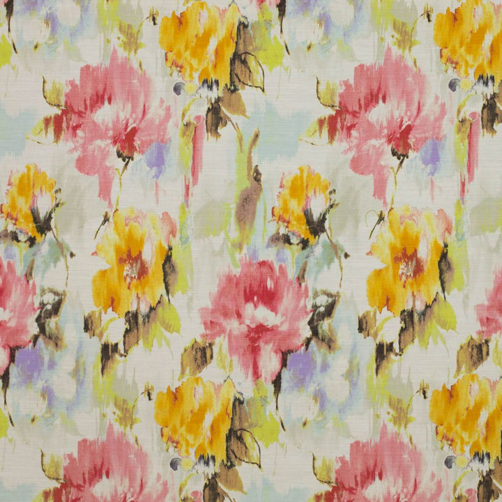 Monet Floral Pastel by RM CoCo Fabric Prive Vol 2 60% Linen 40% Cotton See Sample 0 Horizontal: 18 and Vertical: 25 53 - Fabric Carolina -